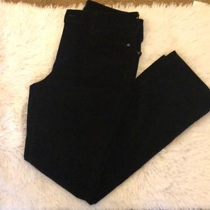 NYDJ Black Corduroy Pants Size 12